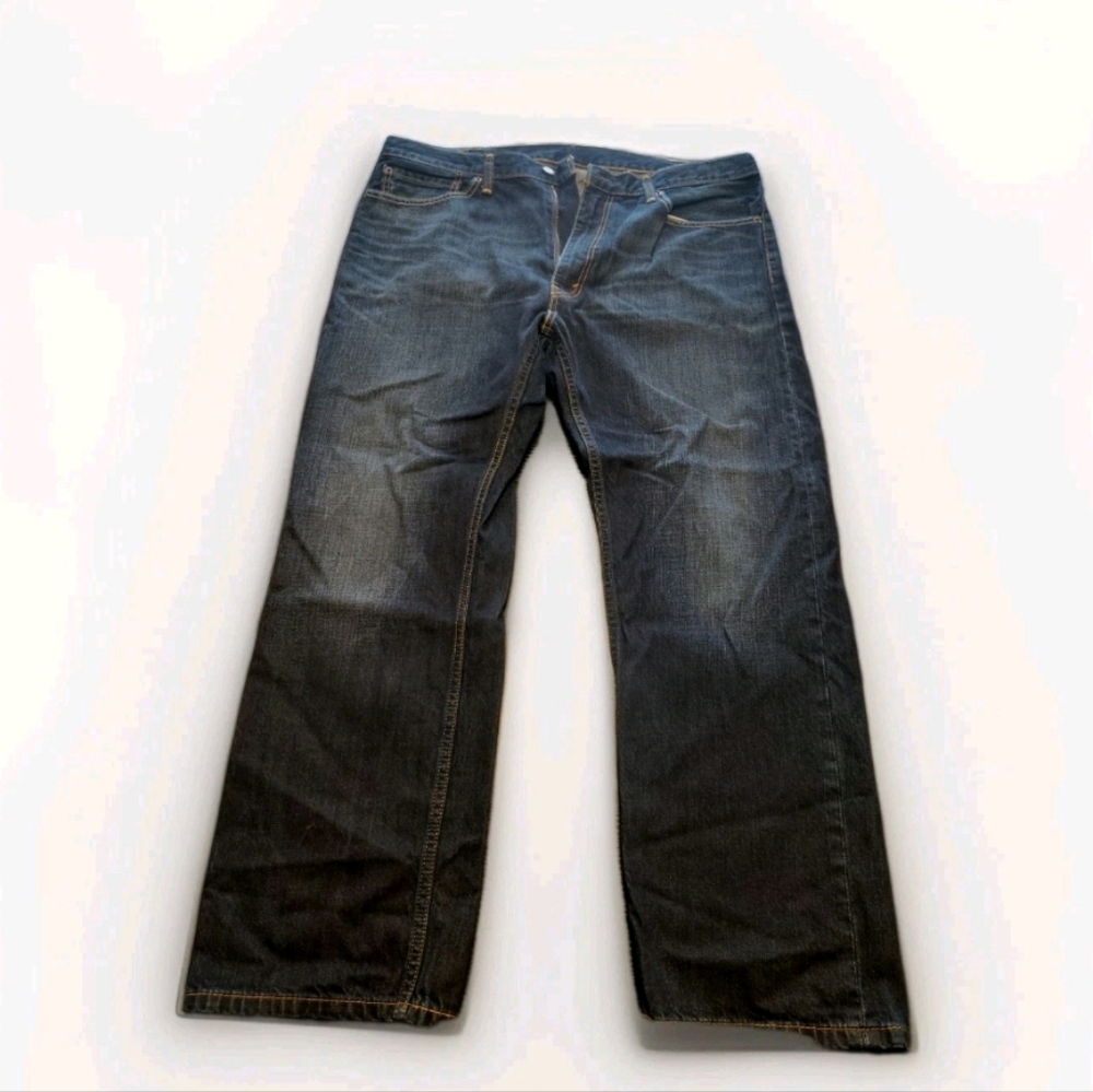 Levi's Dark Blue Bootcut Jeans for Men New Without Tags